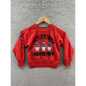 L’autre Mode Vintage Made In USA Red Eternally Cool Crewneck Sweatshirt Youth 7
